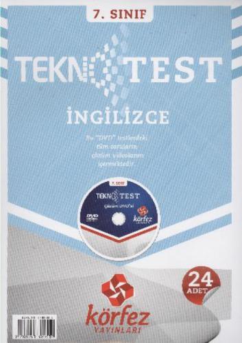 7. Sınıf İngilizce Tekno Poşet Test Çözümlü (Dvd'li)  Frontansicht 1