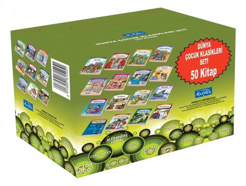 Dünya Çocuk Klasikleri Seti Kutulu 50 Kitap  Frontansicht 1