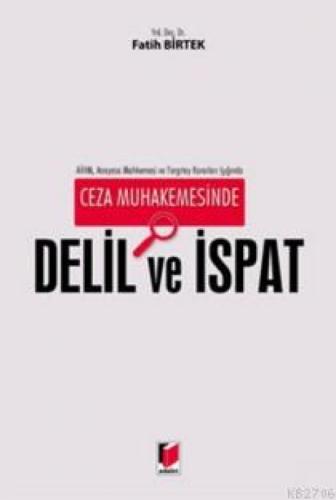 Ceza Muhakemesinde Delil Ve İspat  Frontansicht 1