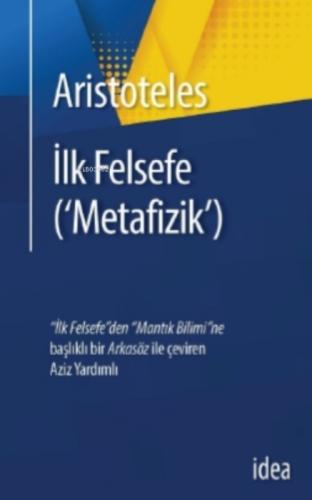 İlk Felsefe (Metafizik)  Frontansicht 1