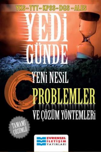 2018 YKS - TYT - KPSS - DGS - ALES Yedi Günde Yeni Nesil Problemler ve Çözüm Yöntemleri Tamamı  Frontansicht 1