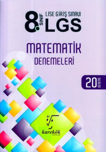 2018 LGS 8. Sınıf Matematik Denemeleri  Frontansicht 1