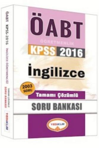 Öabt Kpss İngilizce Öğretmenliği Tamamı  Frontansicht 1