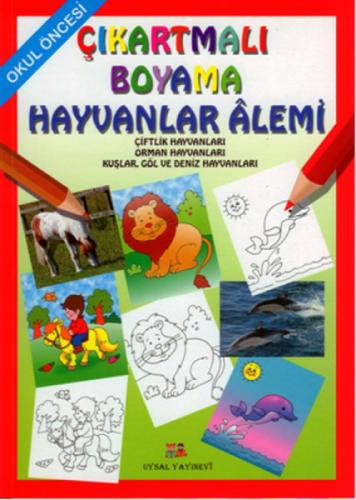 Çıkartmalı Boyama - Hayvanlar Alemi  Frontansicht 1