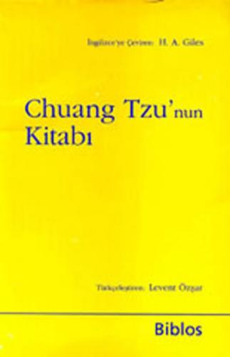 Chuang Tzu'nun Kitabı  Frontansicht 1
