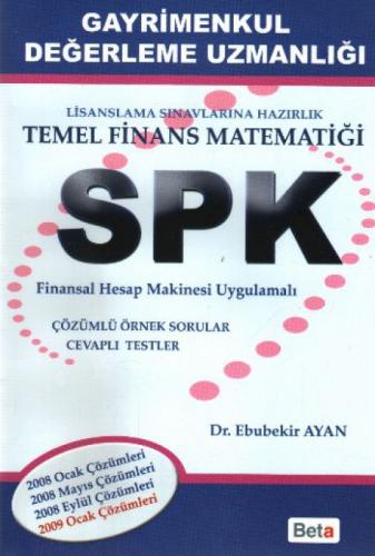 SPK Gayrimenkul Değerleme Uzmanlığı - Temel Finans Matematiği  Frontansicht 1