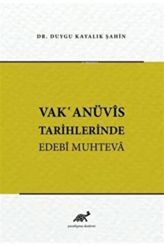 Vak'anüvis Tarihlerinde Edebi Muhteva  Frontansicht 1