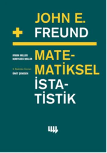 John E. Freund'dan Matematiksel İstatistik  Frontansicht 1