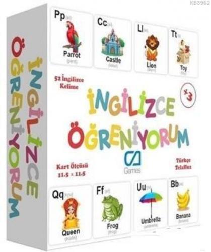 İngilizce Öğreniyorum - Eğitici Oyun Kartları  Frontansicht 1