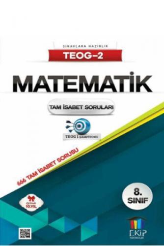 8. Sınıf TEOG-2 Matematik Tam İsabet Soruları  Frontansicht 1