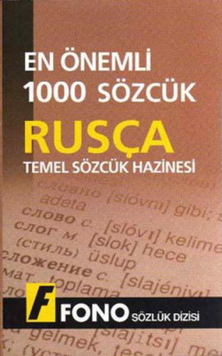 Rusça En Önemli 1000 Sözcük  Frontansicht 1