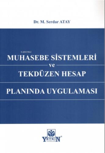 Muhasebe Sistemleri ve Tekdüzen Hesap Planında Uygulaması  Frontansicht 1