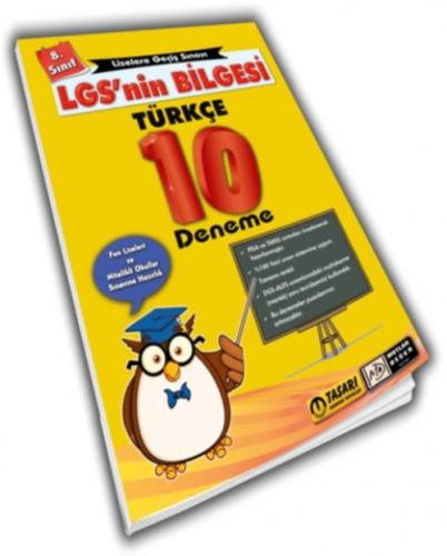 LGS'nin Bilgesi 8. Sınıf Türkçe 10 Deneme  Frontansicht 1