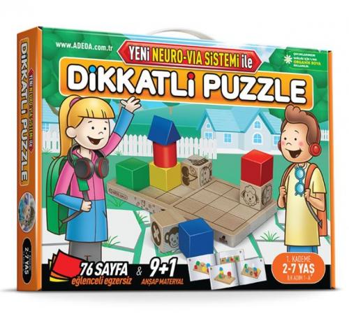 Dikkatli Puzzle 1.Kademe 2 - 7 Yaş - Yeni Neuro Via Sistemi İle  Frontansicht 1