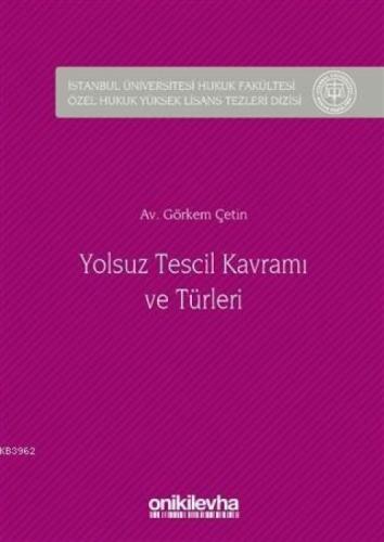 Yolsuz Tescil Kavramı ve Türleri  Frontansicht 1