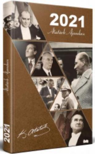 2021 Atatürk Ajandası - Kahverengi  Frontansicht 1