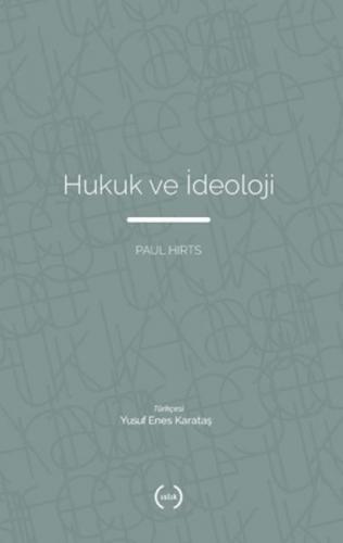 Hukuk ve İdeoloji  Frontansicht 1
