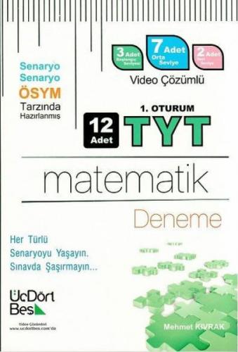 TYT Matematik 12li Deneme 1. Oturum  Frontansicht 1