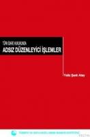 Türk İdare Hukukunda Adsız Düzenleyici İşlemler  Frontansicht 1