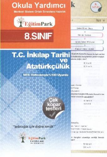 8. Sınıf T.C. İnkılap Tarihi ve Atatürkçülük Yaprak Test  Frontansicht 1