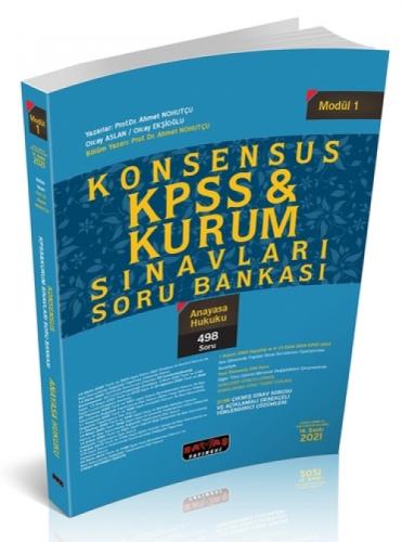 Konsensus KPSS Anayasa Hukuku Soru Bankası  Frontansicht 1