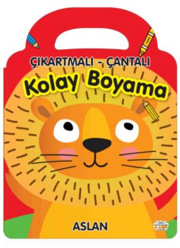 Çıkartmalı - Çantalı Kolay Boyama - Aslan  Frontansicht 1