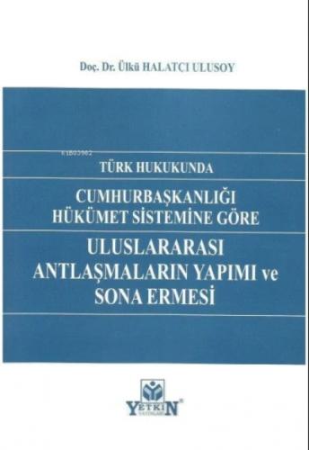 Uluslararası Antlaşmaların Yapımı ve Sona Ermesi  Frontansicht 1