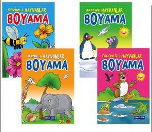 Hayvanlar Boyama (4 Kitap Takım)  Frontansicht 1