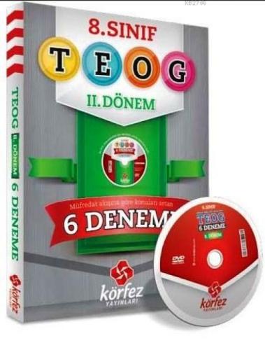 8. Sınıf II. Dönem TEOG Çözüm Dvd'li 6 Deneme  Frontansicht 1