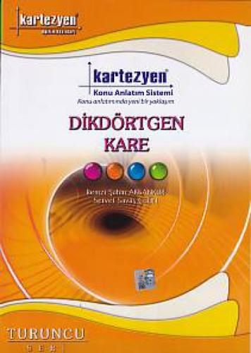 Turuncu Geometri 07 Dikdörtgen Kare  Frontansicht 1