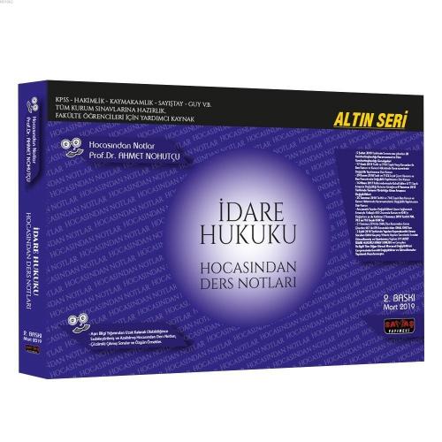 İdare Hukuku Hocasından Ders Notları  Frontansicht 1