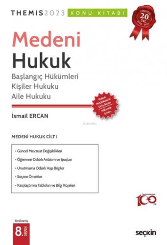 Themis Medeni Hukuk Konu Kitabı  Frontansicht 1
