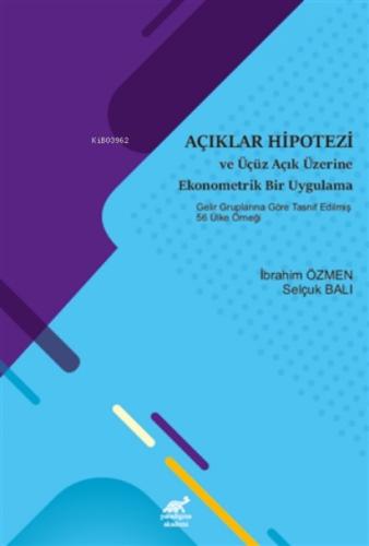 Açıklar Hipotezi ve Üçüz Açık Üzerine Ekonometrik Bir Uygulama  Frontansicht 1