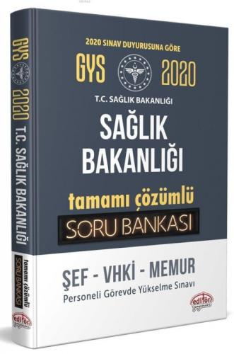 Editör Yayınları 2020 GYS Sağlık Bakanlığı ve Bağlı Kuruluşları  Frontansicht 1