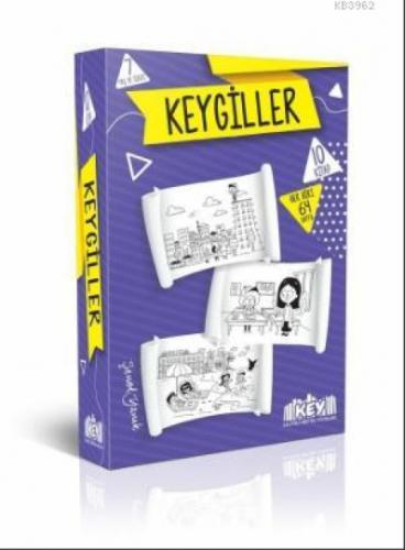 Keygiller Hikaye Kitaplığım Okuma Seti 10 Kitap (+7 Yaş ve Üzeri)  Frontansicht 1