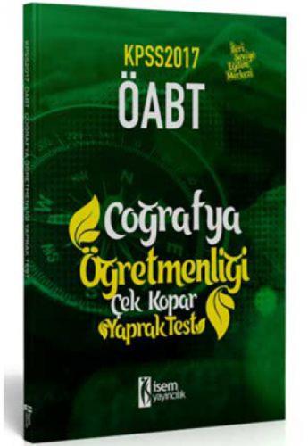 2017 KPSS ÖABT Coğrafya Öğretmenliği Çek Kopar Yaprak Test  Frontansicht 1