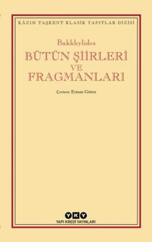 Bütün Şiirleri Ve Fragmanlar  Frontansicht 1