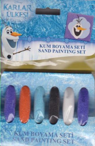 Karlar Ülkesi Olaf Kum Boyama Seti  Frontansicht 1