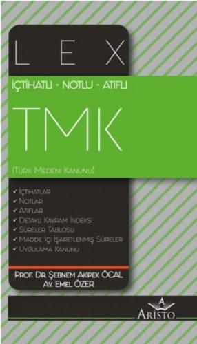 İçtihatlı - Notlu - Atıflı LEX Türk  Frontansicht 1