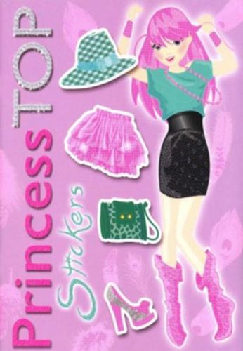 Princess Top Stickers Lila  Frontansicht 1