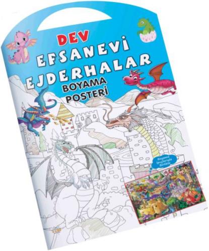 Efsanevi Ejderhalar Dev Boyama Seti  Frontansicht 1
