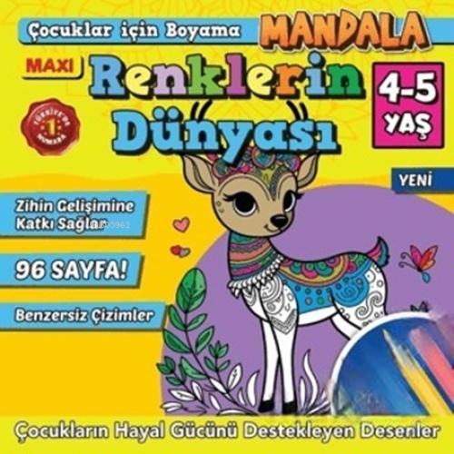 Maxi Renklerin Dünyası Çocuklar İçin Boyama 11  Frontansicht 1
