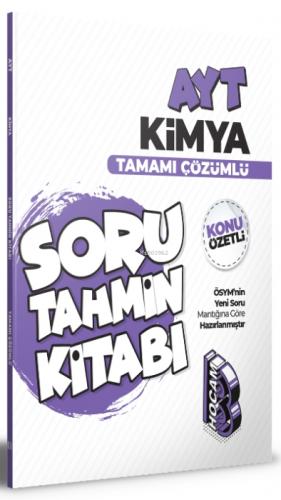 2022 AYT Kimya Konu Özetli ve Tamamı Çözümlü Soru Tahmin Kitabı  Frontansicht 1