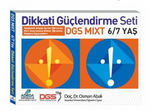 Dikkati Güçlendirme Seti Mixt 6/7 Yaş  Frontansicht 1