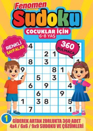 Fenomen  Sudoku  Çocuklar İçin 6-8 Yaş  Frontansicht 1
