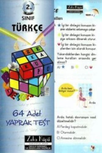 2. Sınıf Türkçe Yaprak Test  Frontansicht 1