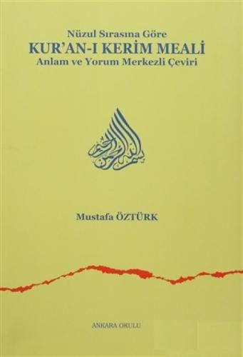 Nüzul Sırasına Göre Kur'an-ı Kerim Meali  Frontansicht 1