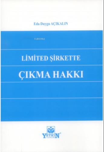 Limited Şirkette Çıkma Hakkı  Frontansicht 1