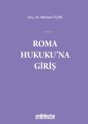 Roma Hukuku'na Giriş  Frontansicht 1