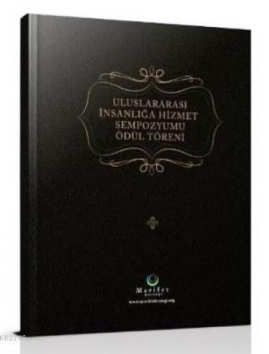 Uluslararası İnsanlığa Hizmet Sempozyumu Ödül Töreni  Frontansicht 1